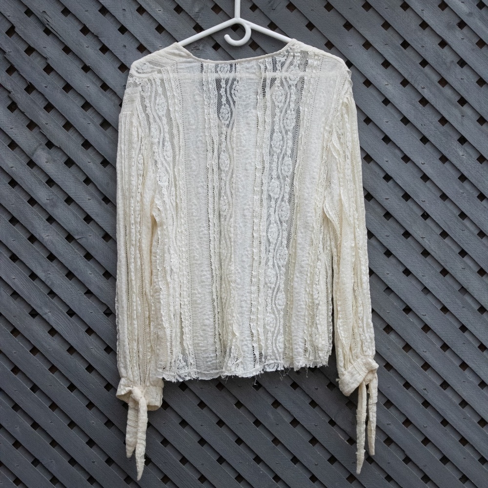 ZARA Trafaluc BOHO Lace top - Picture 2 of 3